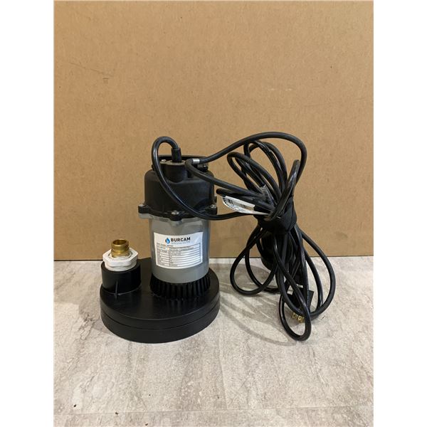 Burcam 300700Z Submersible Sump Pump - 1/2 HP - Comes w/ SJE Rhombus Micromaster Pump Switch