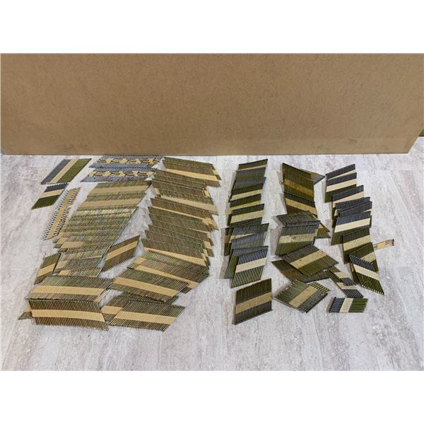 Tin full of Paslode RounDrive Framing Nails