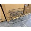 Image 1 : Decorative Wrought Iron Planter Stand / Window Box Holder