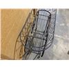 Image 2 : Decorative Wrought Iron Planter Stand / Window Box Holder