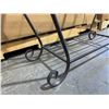 Image 4 : Decorative Wrought Iron Planter Stand / Window Box Holder