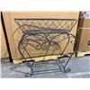 Image 5 : Decorative Wrought Iron Planter Stand / Window Box Holder