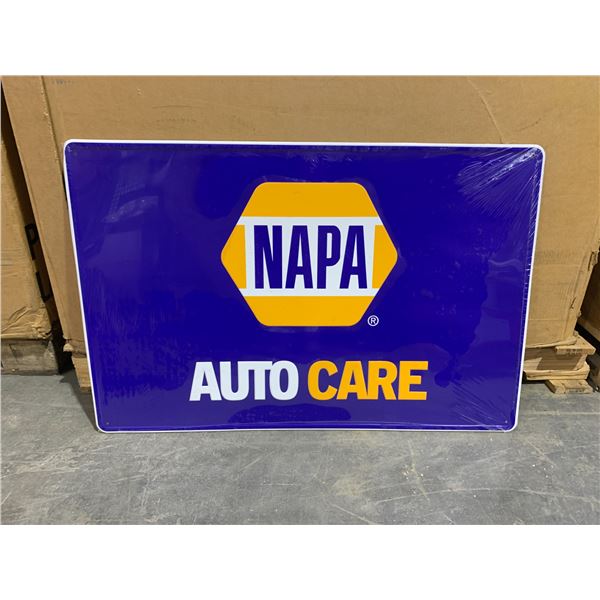 NAPA Auto Care Aluminum Sign