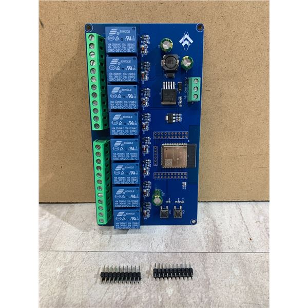 DC5-30V 8 Channel Relay Module - Programmable BLE Development Board
