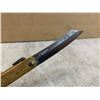 Image 2 : Vintage Japanese Higonokami Folding Pocket Knife - Brass Handle - Carbon Steel Blade
