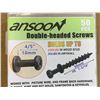 Image 2 : Ansoon 50pcs Double Headed Screws