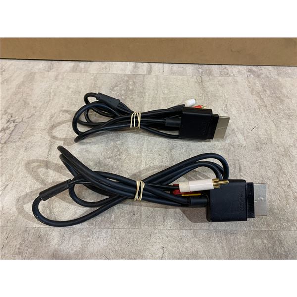 Lot of 2 XBOX 360 AV Component Cables