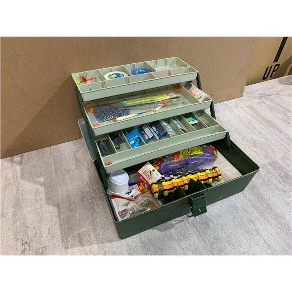 SnowBee Model 3000 Tackle Box Full of Tackle & Accessories