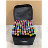 Image 1 : Abeir 100 Piece Dual Tip Alcohol Marker Set