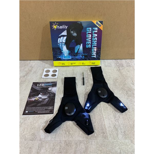 1 Pair of Flashlight Gloves