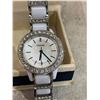 Image 9 : Fossil Ceramic Band Round Wrist Watch