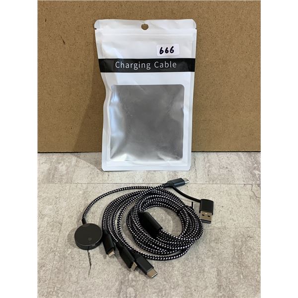 USB Universal Charger - USBC - Lightning - Apple Watch - MicroUSB