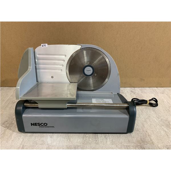 Nesco Professional Meat Slicer