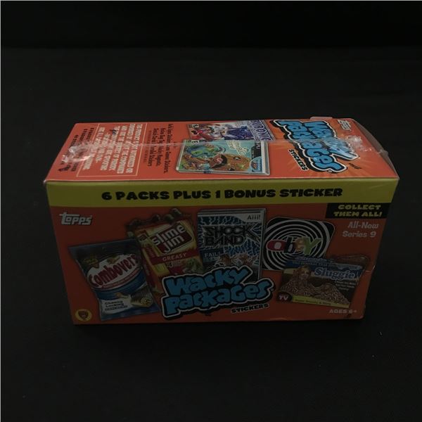 2012 TOPPS WACKY PACKAGES SERIES 9 SEALED TRADING CARD BOX
