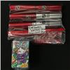 Image 1 : LOT OF 9 2006-08 MCDONALDS STICKS & BRAND NEW IN BAG GRIMACE GLASS