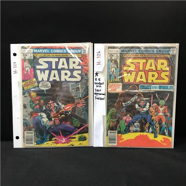 LOT OF 2 STAR WARS COMICS #7 - 8 - MARVEL COMICS