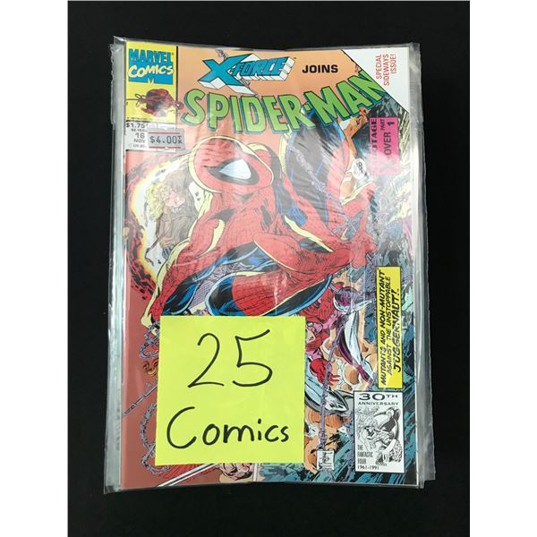 LOT OF 25 COMICS