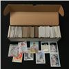 Image 1 : BOX OF SPORTS TRADING CARDS
