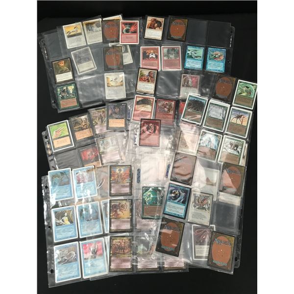 LOT OF MAGIC THE GATHERING TRADING CARDS IN SEALED BINDERS