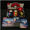 Image 1 : LOT OF POKEMON TCG POKE BALLS AND CHAOS RISING BOX