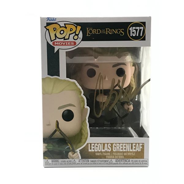 ORLANDO BLOOM SIGNED LEGOLAS LORD OF THE RINGS FUNKO POP - WWOC COA