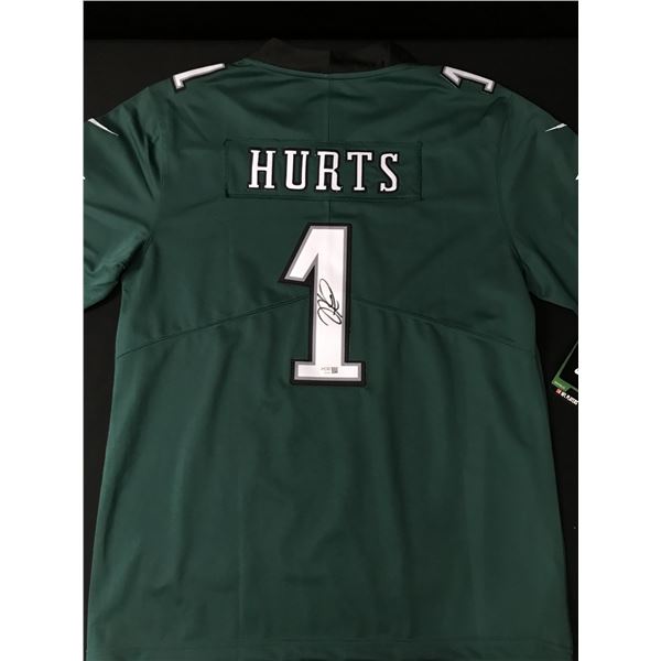 JALEN HURTS SIGNED PHILADELPHIA EAGLES CUSTOM JERSEY - ACE COA