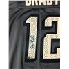Image 2 : TOM BRADY SIGNED NEW ENGLAND PATRIOTS CUSTOM JERSEY - ACE COA