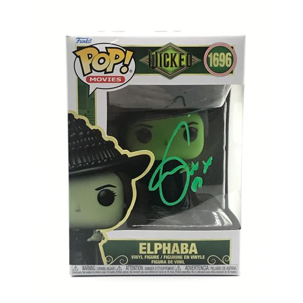 CYNTHIA ERIVO SIGNED ELPHABA WICKED FUNKO POP - HOLLYWOOD COA