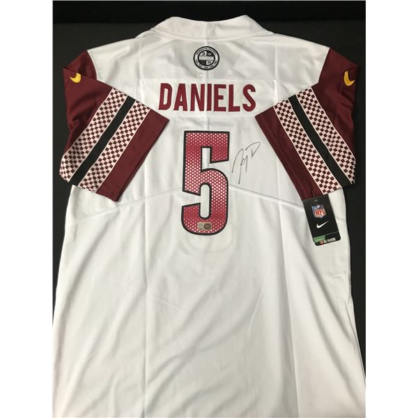 JAYDEN DANIELS SIGNED WASHINGTON COMMANDERS CUSTOM JERSEY - ELITE SPORTS COA
