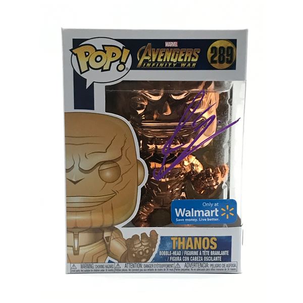 JOSH BROLIN SIGNED THANOS FUNKO POP - HOLLYWOOD COA