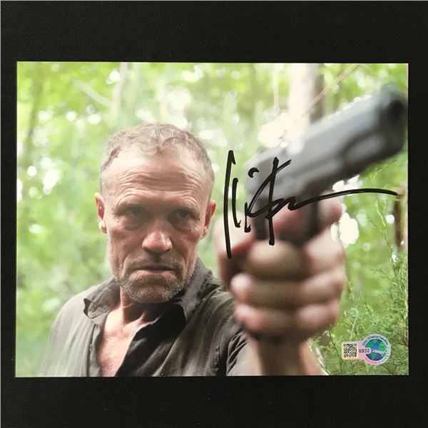 MICHAEL ROOKER SIGNED WALKING DEAD 8X10 - WWOC COA
