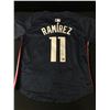 Image 1 : JOSE RAMIREZ SIGNED CLEVELAND GUARDIANS CUSTOM JERSEY - ELITE SPORTS COA