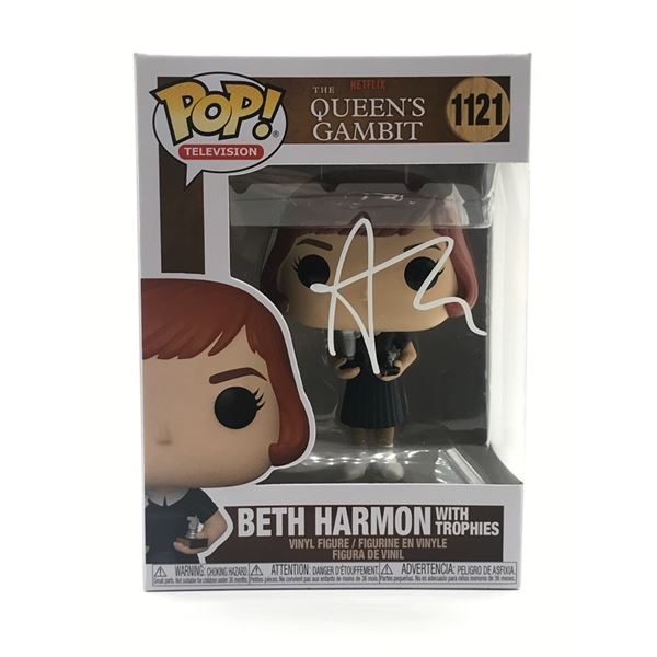 ANYA TAYLOR JOY SIGNED BETH HARMON QUEEN'S GAMBIT FUNKO POP - HOLLYWOOD COA