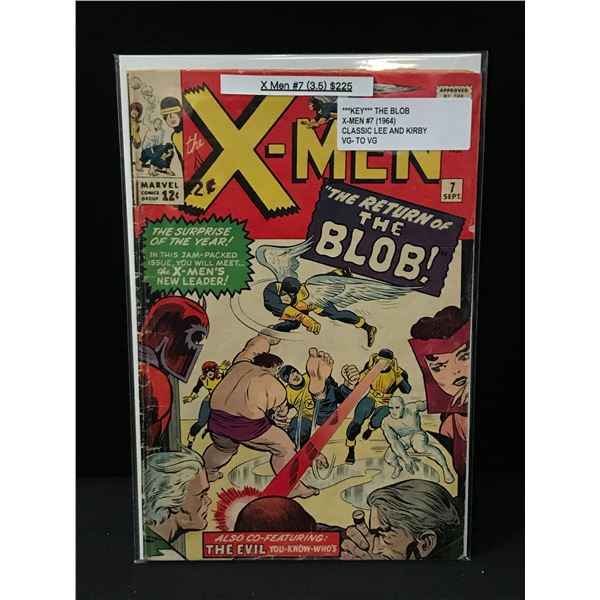 X-MEN #7 (1964) - MARVEL COMICS