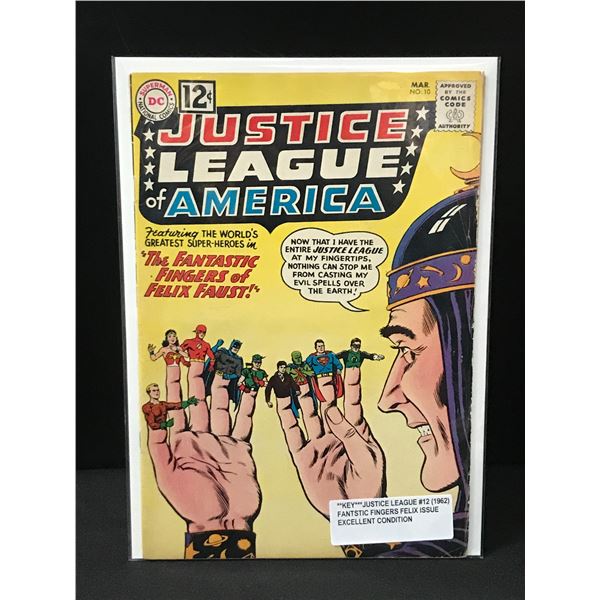 JUSTICE LEAGUE OF AMERICA #12 (1962) - DC COMICS