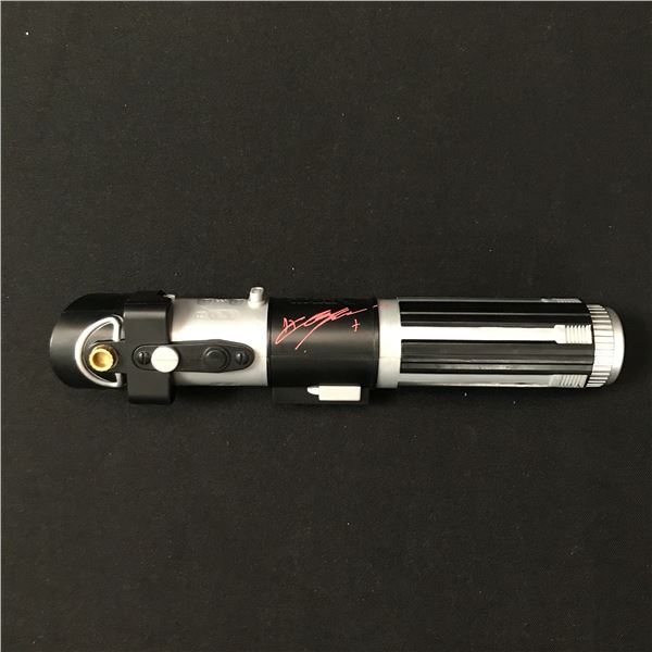 HAYDEN CHRISTENSEN SIGNED STAR WARS LIGHTSABER - WWOC COA