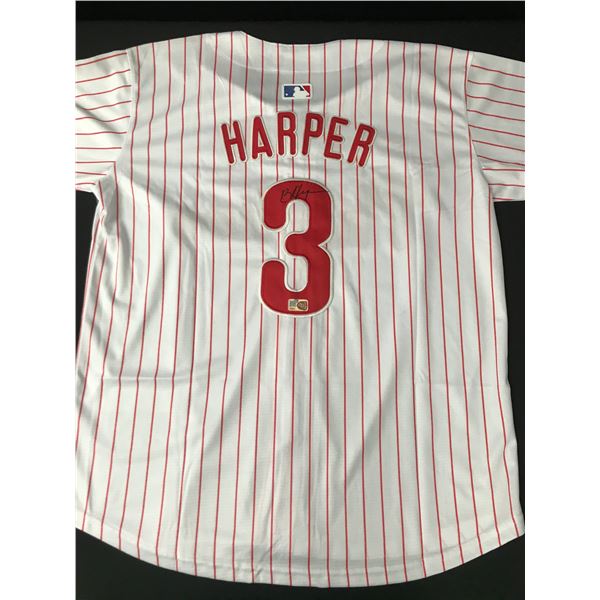 BRYCE HARPER SIGNED PHILADELPHIA PHILLIES SIGNED JERSEY - ELITE SPORTS COA