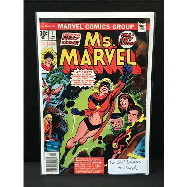 MS. MARVEL #1 1ST CAROL DANVERS - MARVEL COMICS
