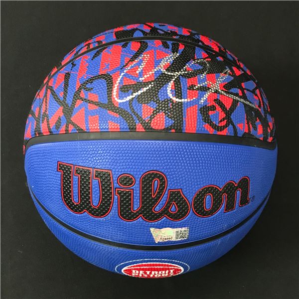 CADE CUNNINGHAM SIGNED BASKETBALL - ACE COA