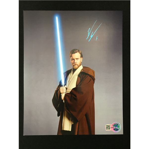 EWAN MCGREGOR SIGNED OBI-WAN KENOBI STAR WARS 8X10 - WWOC COA