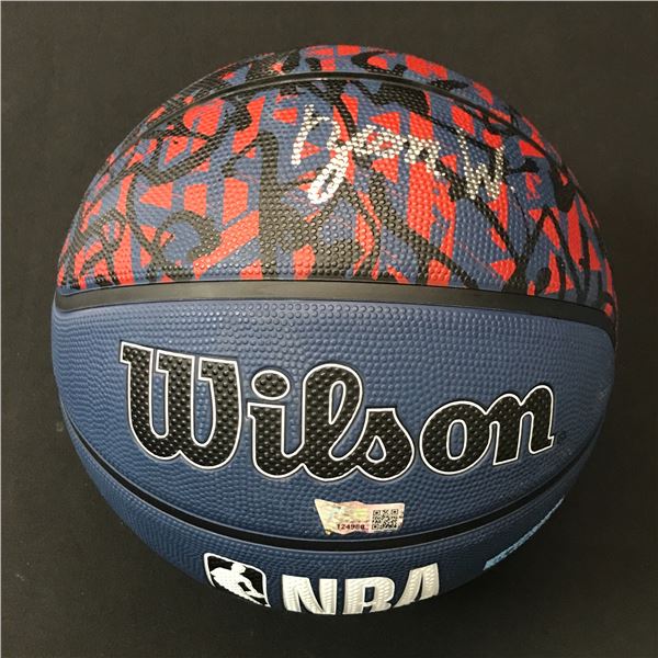 ZION WILLIAMSON SIGNED BASKETBALL - ACE COA