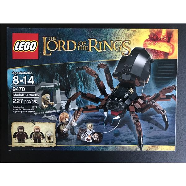 LEGO LORD OF THE RINGS #9470 SHELOB ATTACK SEALED IN ORIGINAL PACKAGING