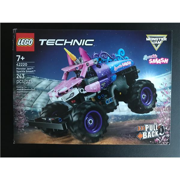 LEGO TECHNIK #42220 MONSTER JAM SPARKLE SMASH SEALED IN ORIGINAL PACKAGING