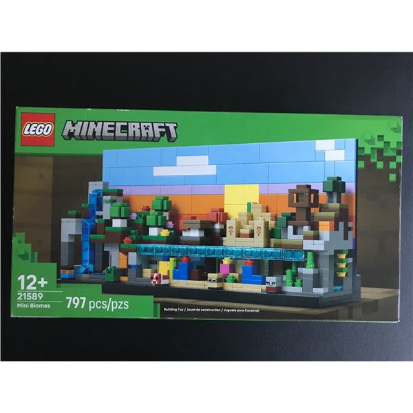 LEGO MINECRAFT #21589 MINI BIOMES SEALED IN ORIGINAL PACKAGING