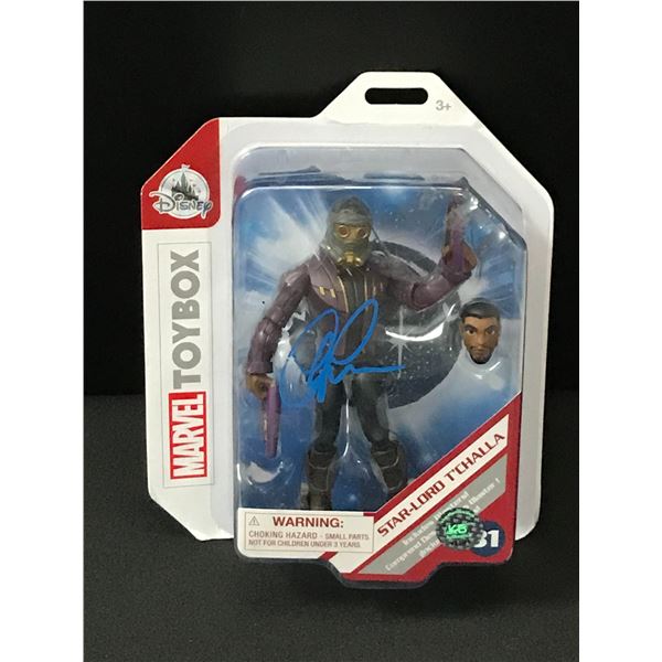 CHRIS PRATT SIGNED STAR LORD ACTION FIGURE - KB COA