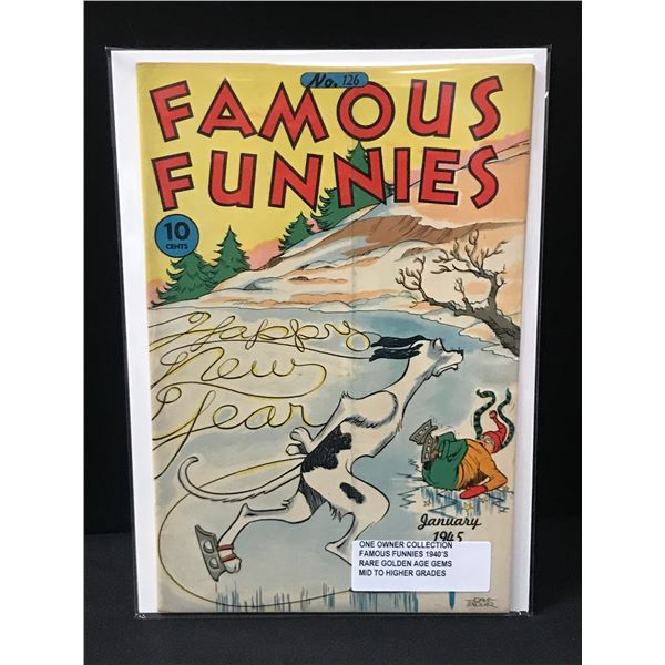FAMOUS FUNNIES #126 ONE OWNER COLLECTION (1940'S)