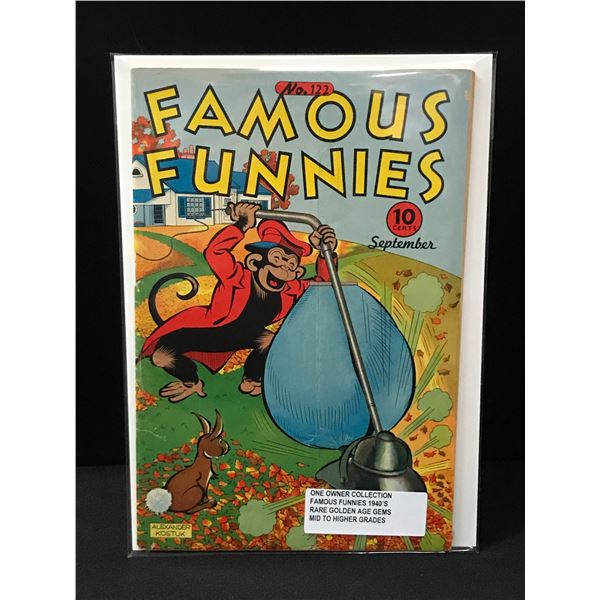 FAMOUS FUNNIES #122 ONE OWNER COLLECTION (1940'S)