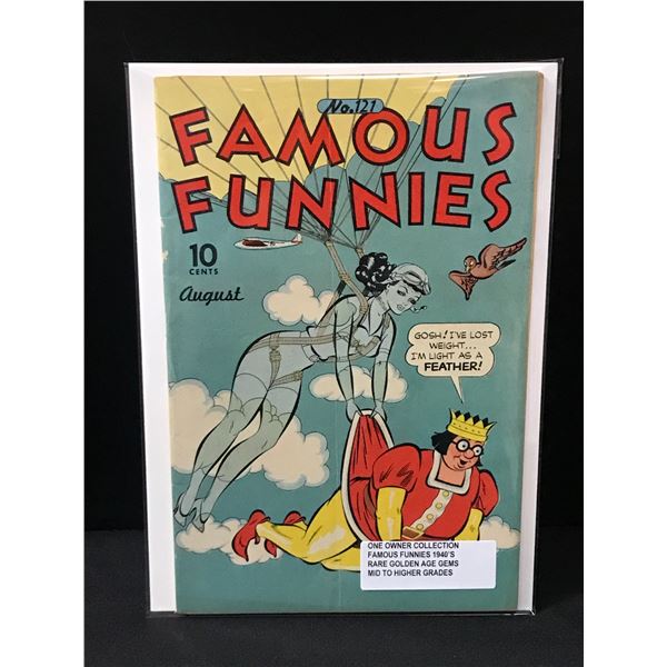 FAMOUS FUNNIES #121 ONE OWNER COLLECTION (1940'S)