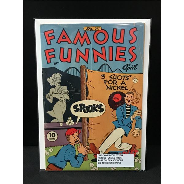 FAMOUS FUNNIES #141 ONE OWNER COLLECTION (1940'S)