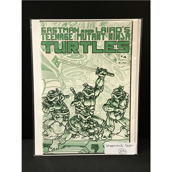 1ST PRINT TEENAGE MUTANT NINJA TURTLES NO.4 WRAPAROUND COVER - EASTMAN AND LAIRD
